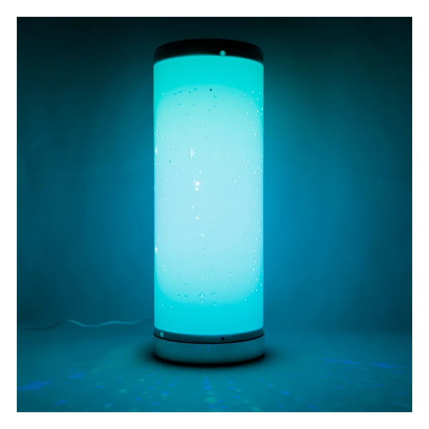 LED RGBW Stmievateľná stolná lampa LED/5W/230V + diaľkové ovládanie