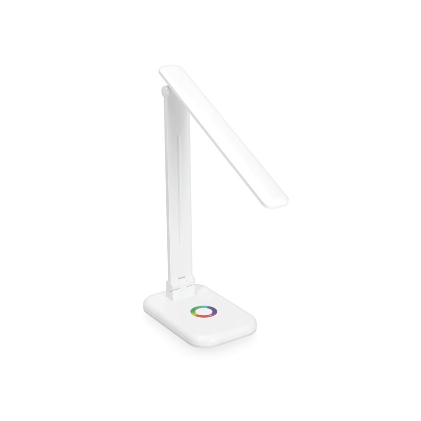 LED RGBW Stmievateľná stolná lampa NOBLITE LED/7W/5V 3000/4000/6500K biela