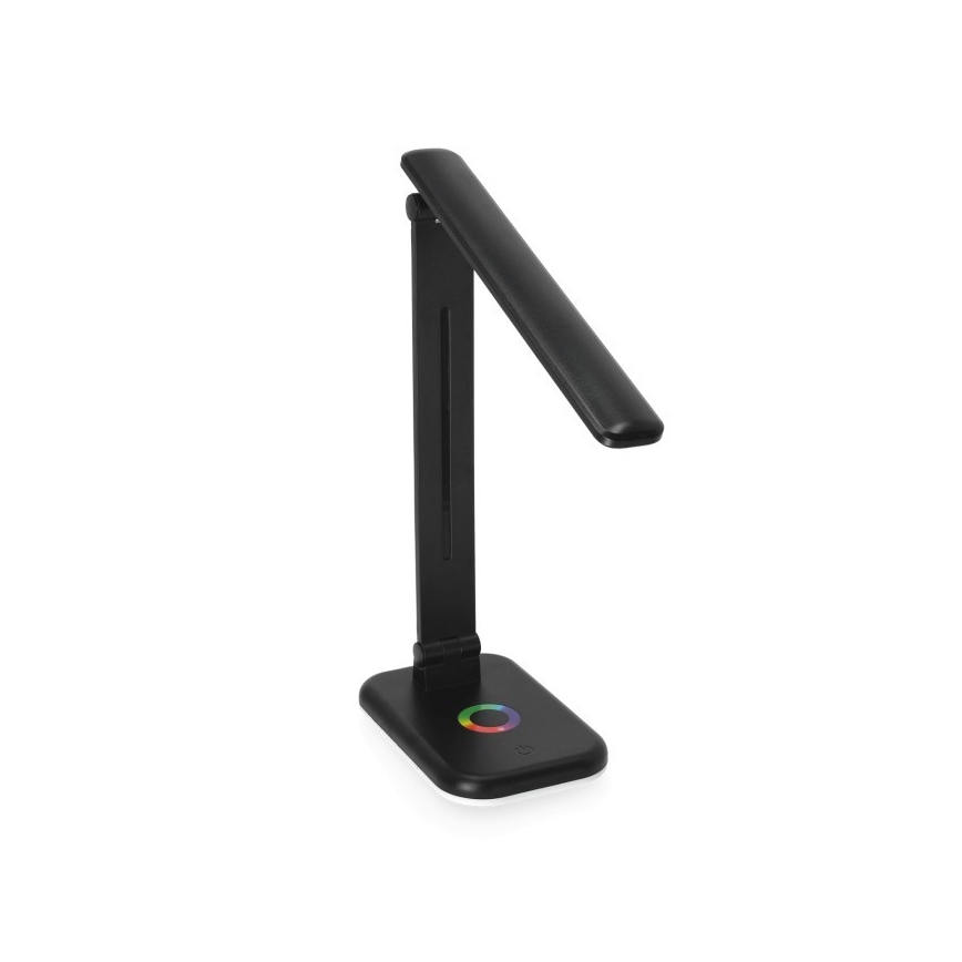 LED RGBW Stmievateľná stolná lampa NOBLITE LED/7W/5V 3000/4000/6500K čierna