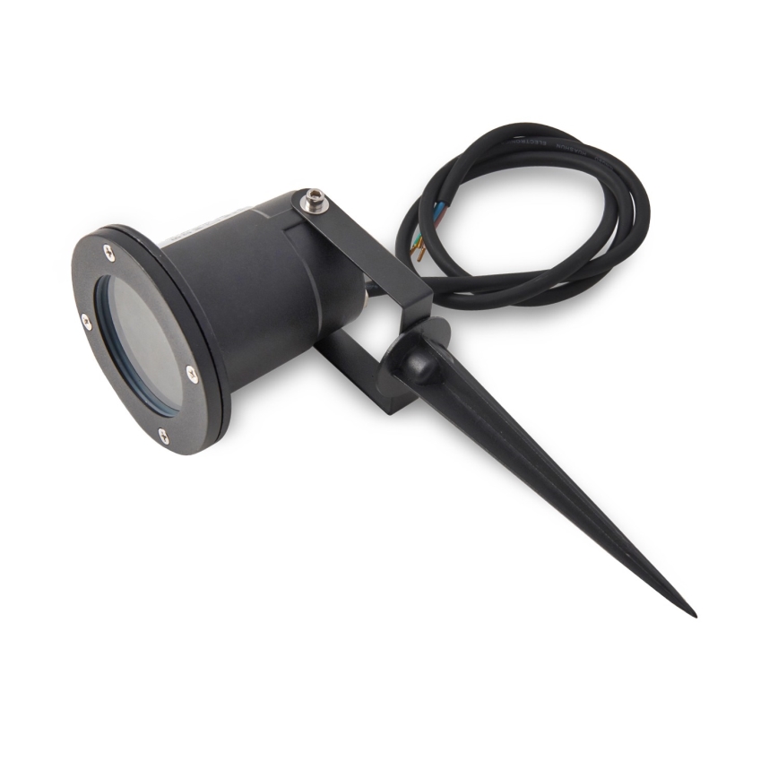 LED RGBW Stmievateľná vonkajšia lampa BLAKE 1xGU10/4,8W/230V IP65 + diaľkové ovládanie