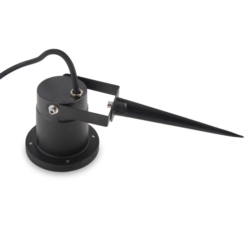 LED RGBW Stmievateľná vonkajšia lampa BLAKE 1xGU10/4,8W/230V IP65 + diaľkové ovládanie