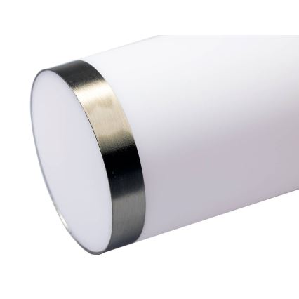 LED RGBW Stmievateľné vonkajšie svietidlo LIVIA 1xE27/6,5W/230V 2700-6500K Wi-Fi 45 cm IP44 strieborné