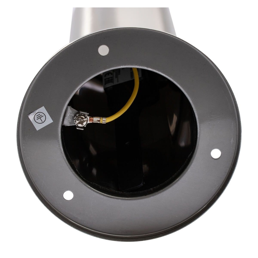 LED RGBW Stmievateľné vonkajšie svietidlo LIVIA 1xE27/6,5W/230V 2700-6500K Wi-Fi 45 cm IP44 strieborné