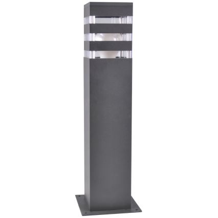 LED RGBW stmievateľná vonkajšia lampa TEKSAS 1xE27/12W/230V 2700-6500K Wi-Fi 44 cm IP44 antracitová