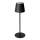 LED RGBW Stmievateľná vonkajšia nabíjateľná lampa LED/1,5W/4000 mAh 3000K IP44 čierna