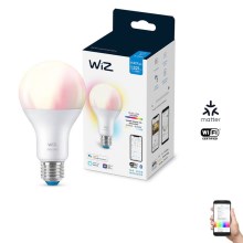 LED RGBW Stmievateľná žiarovka A67 E27/13W/230V 2200-6500K CRI 90 Wi-Fi -WiZ