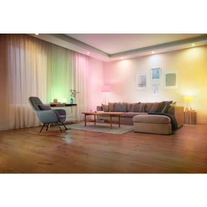 LED RGBW Stmievateľná žiarovka E27/8,5W/230V 3000-6500K Wi-Fi - Reality