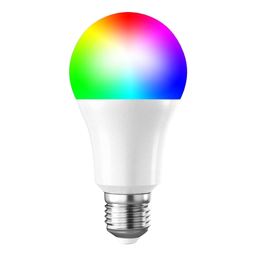 LED RGBW Stmievateľná žiarovka E27/9W/230V 3000-6500K Wi-Fi