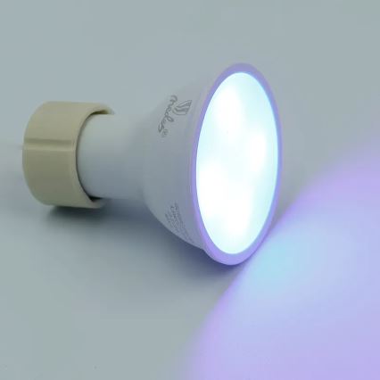 LED RGBW Stmievateľná žiarovka GU10/4,5W/230V 2700-6500K Wi-Fi Tuya