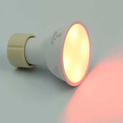 LED RGBW Stmievateľná žiarovka GU10/4,5W/230V 2700-6500K Wi-Fi Tuya