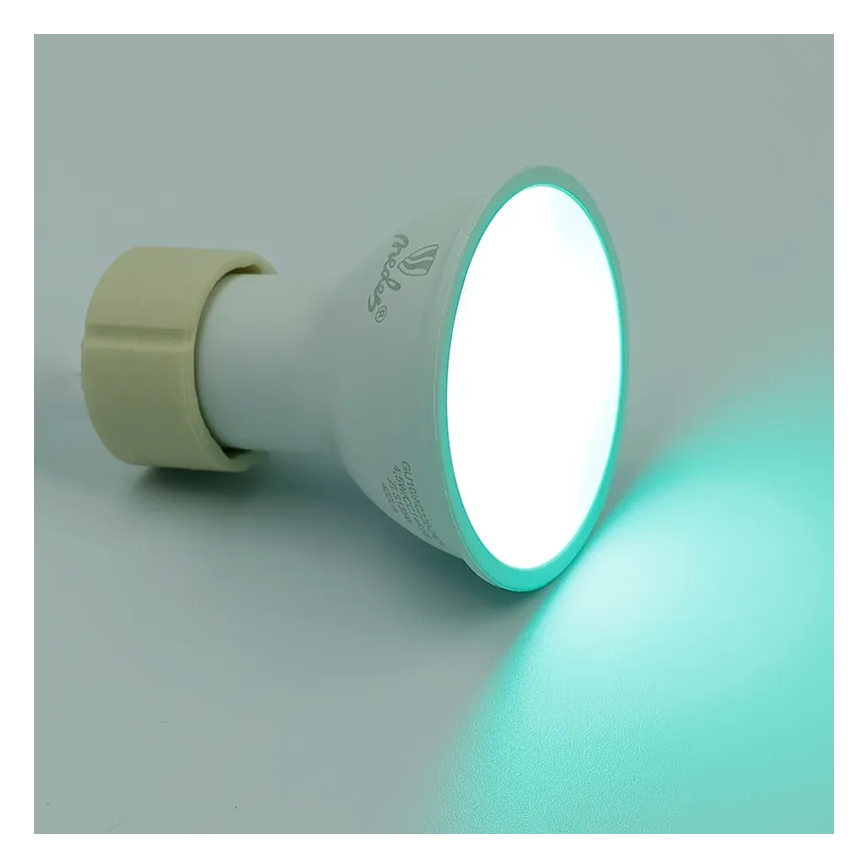 LED RGBW Stmievateľná žiarovka GU10/4,5W/230V 2700-6500K Wi-Fi Tuya