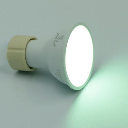 LED RGBW Stmievateľná žiarovka GU10/4,5W/230V 2700-6500K Wi-Fi Tuya