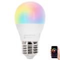 LED RGBW Stmievateľná žiarovka MESH Smart G45 E27/4,9W/230V 2700-6500K - Aigostar