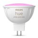 LED RGBW Stmievateľná žiarovka Philips Hue White And Color Ambiance GU5,3/MR16/6,3W/12V 2000-6500K