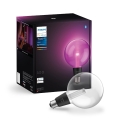 LED RGBW Stmievateľná žiarovka Philips Hue White And Color Ambiance G125 E27/6,8W/230V 2000-6500K