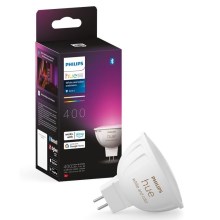 LED RGBW Stmievateľná žiarovka Philips Hue White And Color Ambiance GU5,3/MR16/6,3W/12V 2000-6500K