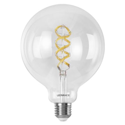 LED RGBW Stmievateľná žiarovka SMART+ FILAMENT E27/4,8W/230V 2700-6500K Wi-Fi - Ledvance