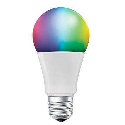 LED RGBW Stmievateľná žiarovka SMART+ E27/9,5W/230V 2700K-6500K Wi-Fi - Ledvance