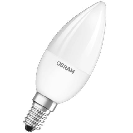 LED RGBW Stmievateľná žiarovka STAR E14/4,5W/230V 2700K + diaľkové ovládanie – Osram