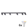 LED RGBW stmievateľné bodové svietidlo ANGIE 6xGU10/6,5W/230V 2700-6500K