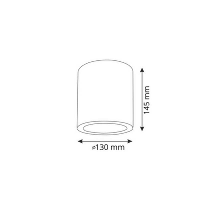 LED RGBW stmievateľné bodové svietidlo JUPITER 1xE27/6,5W/230V 2700-6500K Wi-Fi pr. 13 cm biela