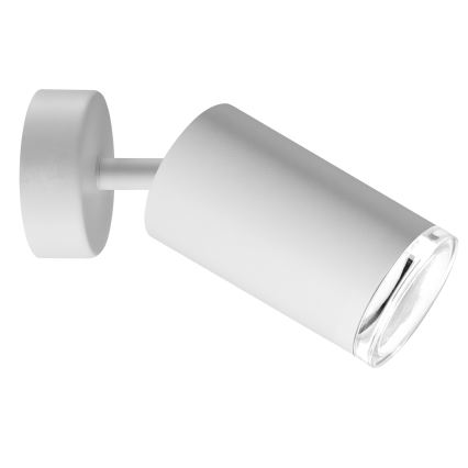 LED RGBW Stmievateľné kúpeľňové bodové svietidlo TURYN 1xGU10/4,8W/230V 3000K IP44 biela + diaľkové ovládanie