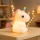 LED RGBW Stmievateľné nabíjacie dotykové detské nočné svetlo UNICORN LED/1W/5V 1200 mAh