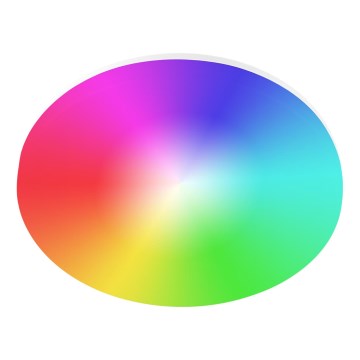 LED RGBW stmievateľné stropné svietidlo do kúpeľne LED/15W/230V 3000–6500K, priemer 22 cm, IP54, biele, Wi‑Fi Tuya