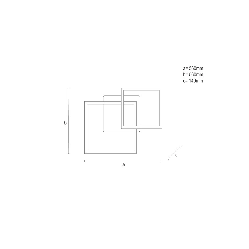 LED RGBW Stmievateľné stropné svietidlo LED/75W/230V 3000-6500K + diaľkové ovládanie