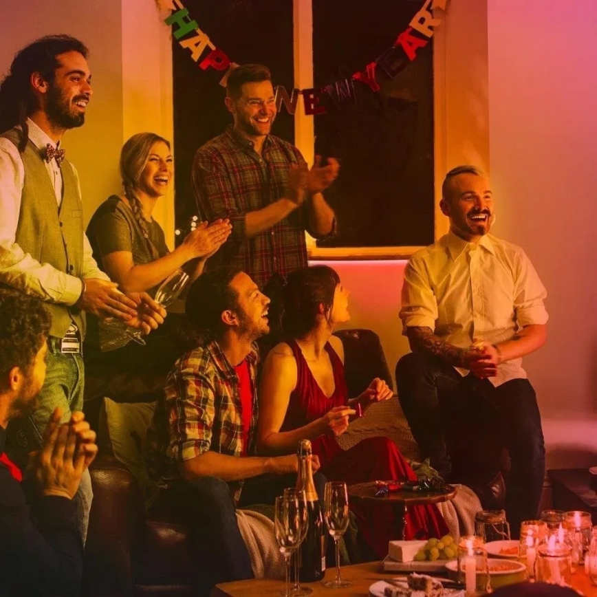 LED RGBW stmievateľný pás 5 m LED/13,5W/230V Wi-Fi