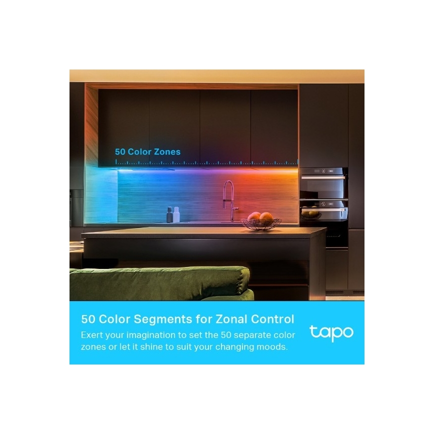 LED RGBW Stmievateľný pás 5 m LED/24W/230V Wi-Fi