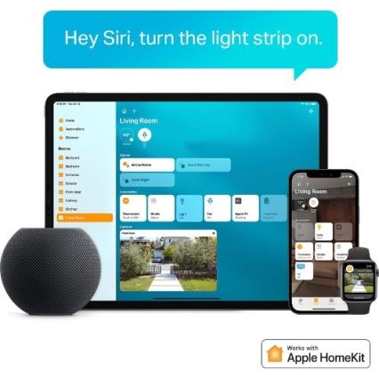 LED RGBW stmievateľný pásik 5 m LED/13W/230V Wi-Fi