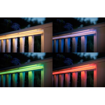 LED RGBW Stmievateľný pásik Philips Hue OUTDOOR STRIP LED/20,5W 2m IP67