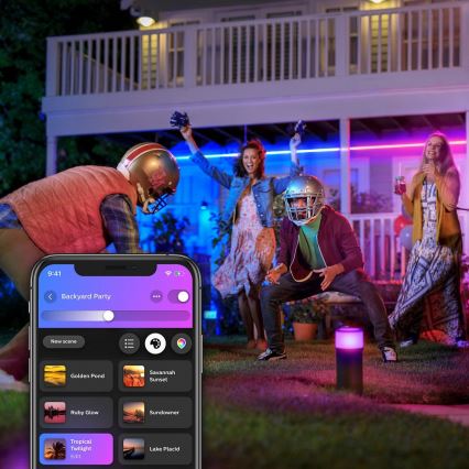 LED RGBW Stmievateľný pásik Philips Hue LED/40W 5m IP67