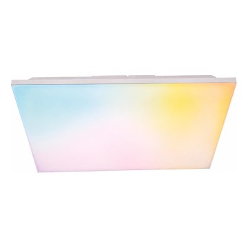 LED RGBW stmievateľný prisadený panel LED/24W/230V 2700-6500K biela + diaľkové ovládanie