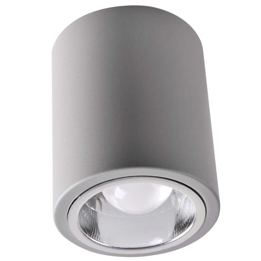 LED RGBW Stmievateľné bodové svietidlo JUPITER 1xE27/6,5W/230V 2700-6500K Wi-Fi pr. 9,8 cm sivá