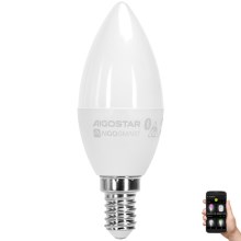 LED RGBW Žiarovka C37 E14/4,9W/230V 2700-6500K - Aigostar