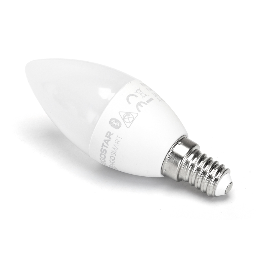 LED RGBW Stmievateľná žiarovka C37 E14/4,9W/230V 2700-6500K - Aigostar