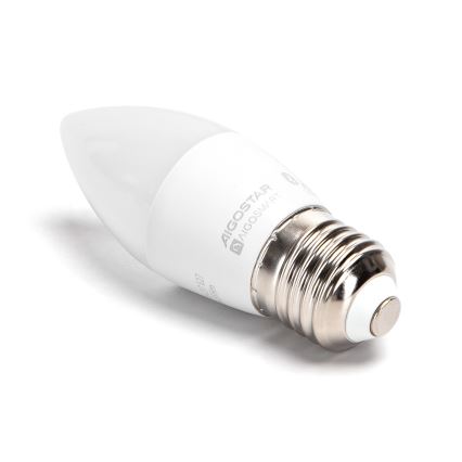 LED RGBW Stmievateľná žiarovka C37 E27/4,9W/230V 2700-6500K - Aigostar