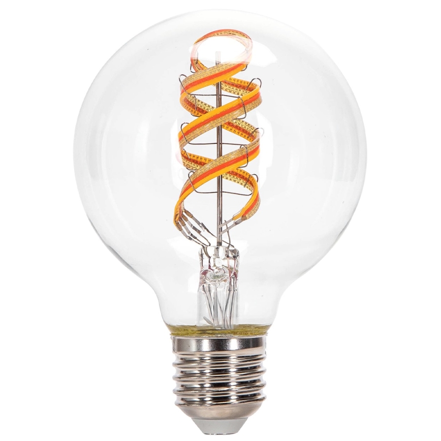 LED RGBW Stmievateľná žiarovka FILAMENT MESH Smart G80 E27/4,9W/230V 2700K - Aigostar