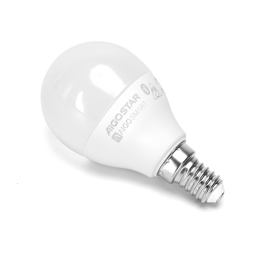 LED RGBW Stmievateľná žiarovka G45 E14/6,5W/230V 2700-6500K - Aigostar