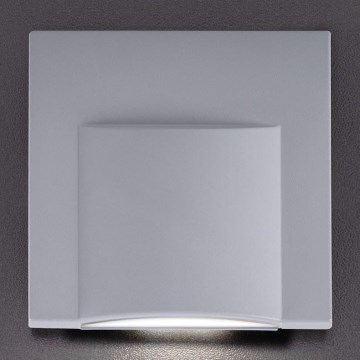 LED Schodiskové svietidlo ERINUS LED/0,8W/12V 3000K šedá