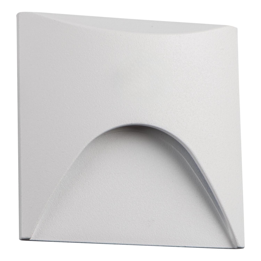 LED Schodiskové svietidlo EXIN LED/2,5W/230V 3000K IP65 biele hranaté