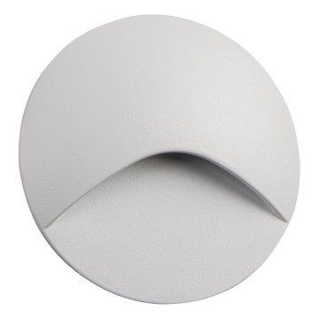 LED schodiskové svietidlo EXIN LED/2,5W/230V 4000K IP65 biele guľaté