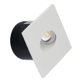 LED Schodiskové svietidlo LED/3W/230V 4000K biela
