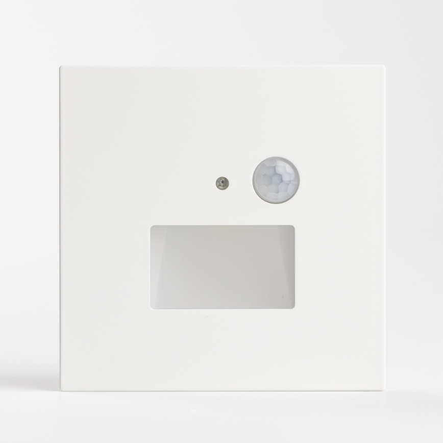 LED schodiskové svietidlo so snímačom pohybu a súmraku LED/1,5W/230V 3000/4000/6000K biela