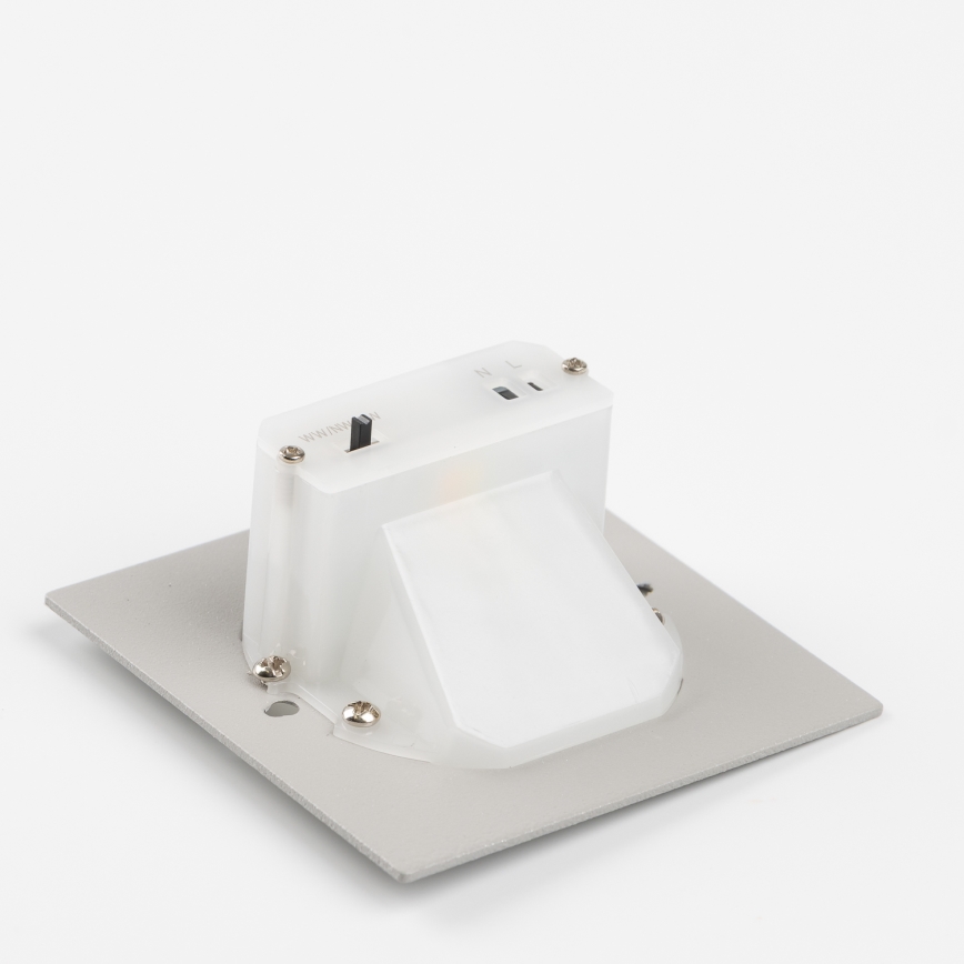 LED schodiskové svietidlo s pohybovým a súmrakovým senzorom LED/1,5W/230V 3000/4000/6500K čierne