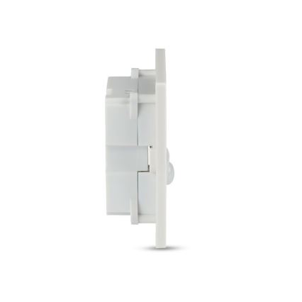 LED Schodiskové svietidlo s pohybovým senzorom LED/3W/230V 4000K biela
