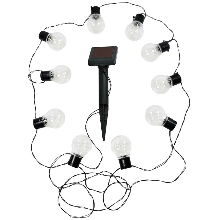 LED Solárna dekoračná reťaz LED/1,2V 300 mAh 3,8 m IP44