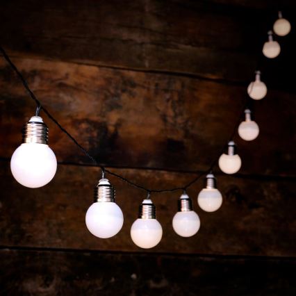 LED Solárna dekoračná reťaz LED/1,2V 300 mAh 3,8 m IP44